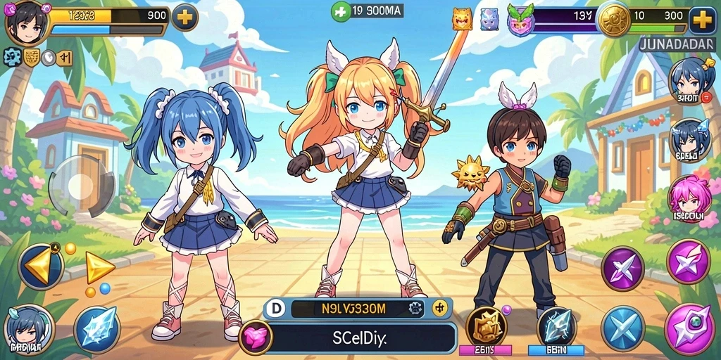 333v - Mode multiplayer yang seru untuk dimainkan bersama teman.