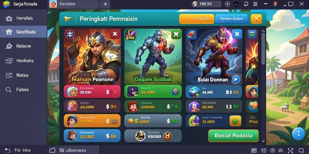 evip3 - Karakter yang beragam dan bisa disesuaikan dengan mudah.