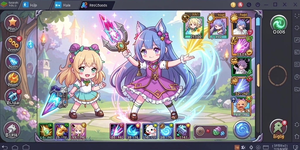 rajapanen - Screenshot menunjukkan interaksi sosial antar pemain yang seru.